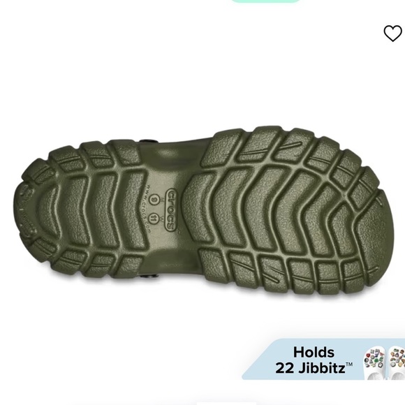 CROCS OFF- ROAD SPORTS CLOG military green nwt - Picture 10 of 17